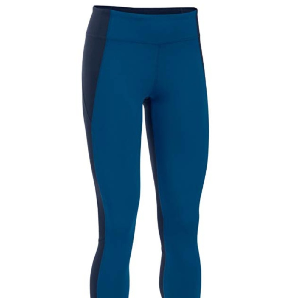 Under Armour Mirror Color-block Crop Leggings